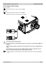 Preview for 23 page of Delta Associate Digital Projection Titan Laser 26000 4K-UHD Important Information Manual