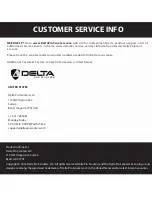 Предварительный просмотр 9 страницы Delta Audio Arecon Owner'S Manual