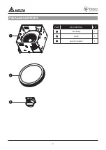 Preview for 2 page of DELTA BREEZ 80RLED-ADJ Manual