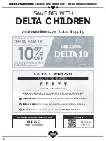 Preview for 8 page of Delta Children 080213044671 Assembly Instructions Manual