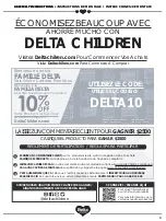 Предварительный просмотр 3 страницы Delta Children 080213060763 Assembly Instructions Manual