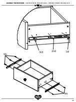 Предварительный просмотр 29 страницы Delta Children 080213060763 Assembly Instructions Manual