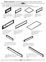 Preview for 12 page of Delta Children 080213078102 Assembly Instructions Manual