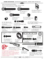 Preview for 13 page of Delta Children 080213078102 Assembly Instructions Manual