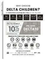 Preview for 38 page of Delta Children 080213086084 Manual