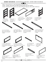 Предварительный просмотр 12 страницы Delta Children 080213092719 Assembly Instructions Manual