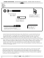 Предварительный просмотр 16 страницы Delta Children 080213092719 Assembly Instructions Manual