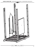 Предварительный просмотр 19 страницы Delta Children 080213092719 Assembly Instructions Manual