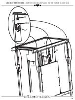 Предварительный просмотр 25 страницы Delta Children 080213092719 Assembly Instructions Manual