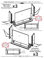 Предварительный просмотр 33 страницы Delta Children 080213092719 Assembly Instructions Manual