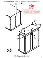 Предварительный просмотр 35 страницы Delta Children 080213092719 Assembly Instructions Manual