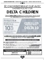 Предварительный просмотр 9 страницы Delta Children 080213092986 Assembly Instructions Manual