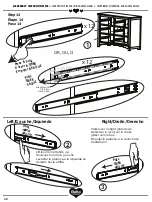 Предварительный просмотр 40 страницы Delta Children 080213092986 Assembly Instructions Manual