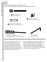 Preview for 20 page of Delta Children 3 Drawer Dresser Assembly Instructions Manual