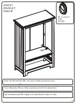 Предварительный просмотр 17 страницы Delta Children 548680-135 Assembly Instructions Manual