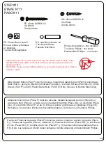 Предварительный просмотр 22 страницы Delta Children 548680-135 Assembly Instructions Manual