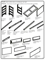 Preview for 8 page of Delta Children 6 Drawer Dresser Instructions Manual