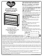 Предварительный просмотр 1 страницы Delta Children 71520-108 Assembly Instructions Manual