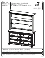 Предварительный просмотр 23 страницы Delta Children 71520-108 Assembly Instructions Manual