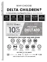 Preview for 40 page of Delta Children Ava 6801-100 Assembly Instructions Manual