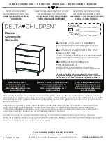 Delta Children B600002662 Assembly Instructions Manual предпросмотр