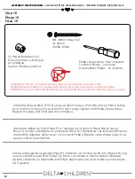 Preview for 32 page of Delta Children B600002662 Assembly Instructions Manual