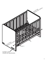 Предварительный просмотр 21 страницы Delta Children baby GAP 4 in 1 Crib Manual