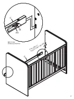 Предварительный просмотр 47 страницы Delta Children baby GAP 4 in 1 Crib Manual