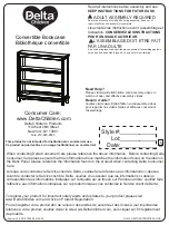 Delta Children Bennington 78800-108 Manual предпросмотр