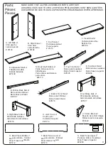 Предварительный просмотр 4 страницы Delta Children Convertible Bookcase Assembly Manual