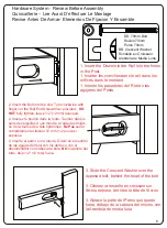 Предварительный просмотр 6 страницы Delta Children Convertible Bookcase Assembly Manual