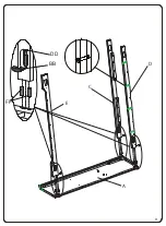 Предварительный просмотр 9 страницы Delta Children Convertible Bookcase Assembly Manual