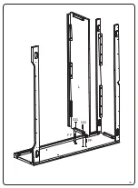 Предварительный просмотр 11 страницы Delta Children Convertible Bookcase Assembly Manual