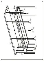 Предварительный просмотр 15 страницы Delta Children Convertible Bookcase Assembly Manual