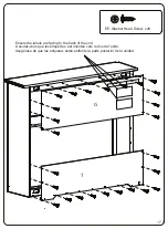 Предварительный просмотр 17 страницы Delta Children Convertible Bookcase Assembly Manual