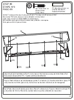 Предварительный просмотр 22 страницы Delta Children Convertible Bookcase Assembly Manual