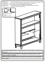 Предварительный просмотр 24 страницы Delta Children Convertible Bookcase Assembly Manual