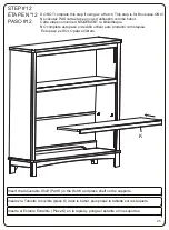 Предварительный просмотр 25 страницы Delta Children Convertible Bookcase Assembly Manual