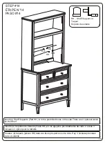 Предварительный просмотр 29 страницы Delta Children Convertible Bookcase Assembly Manual