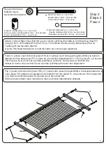 Предварительный просмотр 9 страницы Delta Children CRIB N CHANGER CONVERSION KIT Assembly Instructions Manual