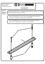 Предварительный просмотр 10 страницы Delta Children CRIB N CHANGER CONVERSION KIT Assembly Instructions Manual