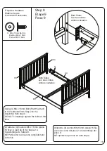 Предварительный просмотр 16 страницы Delta Children CRIB N CHANGER CONVERSION KIT Assembly Instructions Manual