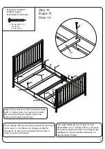 Предварительный просмотр 17 страницы Delta Children CRIB N CHANGER CONVERSION KIT Assembly Instructions Manual