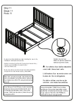 Предварительный просмотр 18 страницы Delta Children CRIB N CHANGER CONVERSION KIT Assembly Instructions Manual