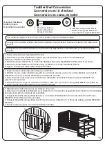 Предварительный просмотр 19 страницы Delta Children CRIB N CHANGER CONVERSION KIT Assembly Instructions Manual