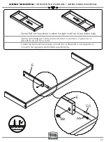 Предварительный просмотр 17 страницы Delta Children DELTA10 Assembly Instructions Manual