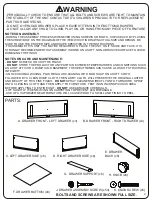 Preview for 2 page of Delta Children Eclipse 6 Drawer Chest Manual