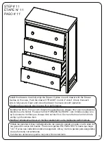 Preview for 34 page of Delta Children Gramercy 4 Drawer Chest Instructions Manual