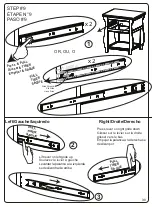 Предварительный просмотр 30 страницы Delta Children Lancaster Nightstand Assembly Instructions Manual