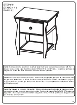 Предварительный просмотр 34 страницы Delta Children Lancaster Nightstand Assembly Instructions Manual